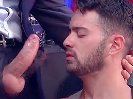 Big dick dilf anal sex with cumshot