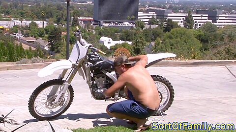 Bigtitted Milf Cocksucking After Riding Dick