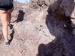 Bimbo Gets Fucked In Public While Hiking