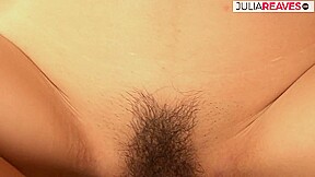 Bitch Sucks A Huge Cock Then Bounces It On Her Hairy Pussy