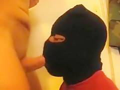 Black Twink Swallows White mandys Cum