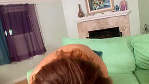 Black dude buries his thick schlong in busty babe's hole