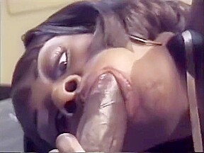 Black girl sucks and fucks a big black cock - CDI