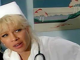 Blond Nurse Pleasing Her Patient Giving Him Her Pussy