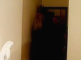 Blond Transvestite Having trio