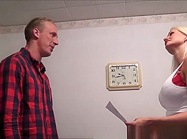 Blonde Bimbo Cindy Sun Gets Her Holes Drilled By Luke Hardy