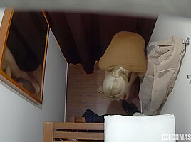 Blonde Came For An Erotic Massage