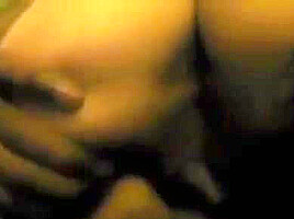 Blonde MILF with soft perky ass black cuckold fuck