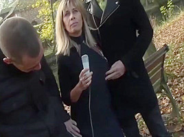 Blonde Mature Double Penetration