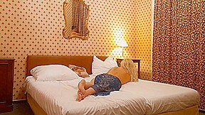 Blonde Mature Relaxing Sex In Bed