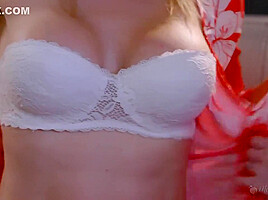 Blonde Milf And teen 18+ Lesbian