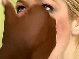 Blonde Takes BBC Deep Into Ass