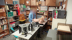 Blonde Zoe Parker Gets Punished By The Officer