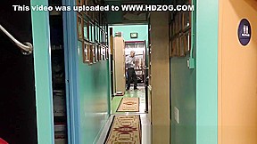 Blonde rides black cock