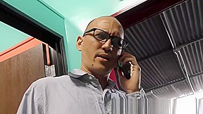Blonde rides black cock