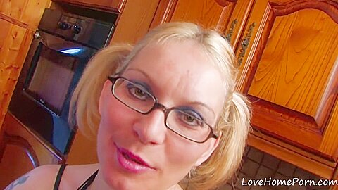 Blonde schoolgirl 18+ With Pigtails Has Some Hard Anal
