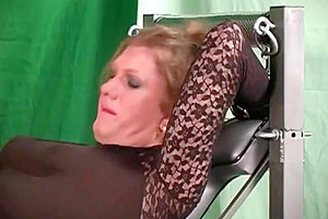 Blonde transvestite used by horny male with big cock