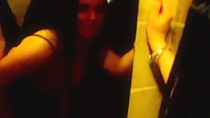 Blow job from Nancy in public toilet