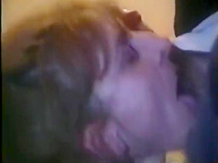 Blowjob In Fur Coat On The Stairs (vintage)