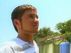 Blowjob scene betweeen a white teen 18+