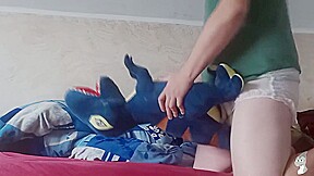 Blue Dinosaur T-ex Fun#16