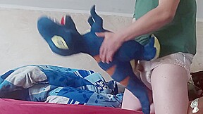 Blue Dinosaur T-ex Fun#16