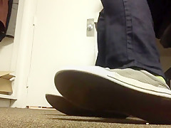 Blue and Green Mismatched Sheer Socks