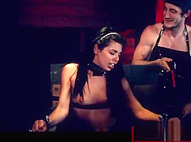 Blue dress bondage Poor lil' Latina teenager 18+ Gina Valentina is truly not