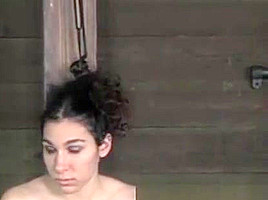 Bonded Submissive Skank Being Punished