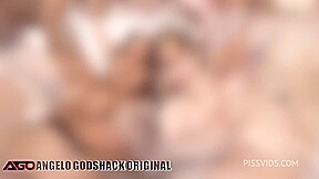 Bootylicious Angels of Hardcore 5on2 Claudia Garcia & Jennifer Mendez - PissVids