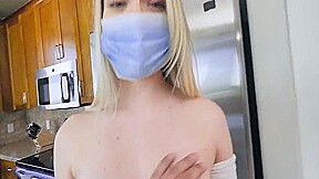 Bored Of Quarantine Pov Sucks And Fucks Husband With Kenna James