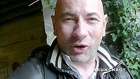 Brandon Fucked Barebck By Feed Outdioor In Jockstrap