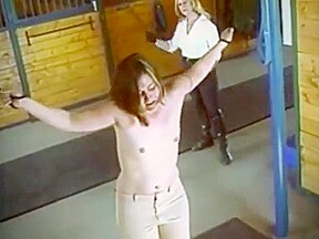 Bridget - barn whipping (loop)