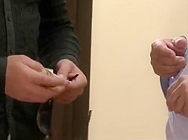 Brunette wife is banged by a stranger