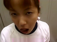 Bukkake asian cum loving facial slut