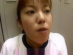 Bukkake asian cum loving facial slut