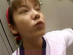 Bukkake asian cum loving facial slut