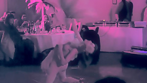 Burlesque Strip SHOW 29 Miss Indigo Blue Nude