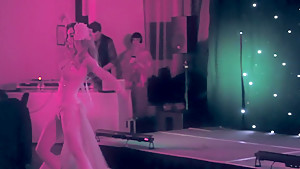 Burlesque Strip SHOW 29 Miss Indigo Blue Nude