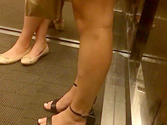 Business girls legs