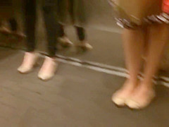 Business girls legs