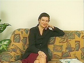 Business lady completes the deal
