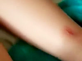 Busting a nut on my girlfriends sexy soles