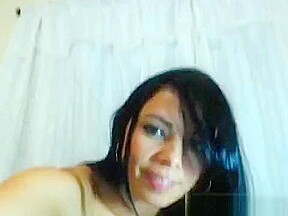 Busty brunette masturbates and puts a dildo in the ass