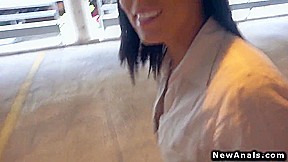 Busty girlfriend amateur anal porn POV
