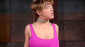 Busty nipple clamped sub mercilessly punished