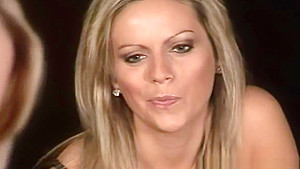 CFNM femdom beauties together wank dude