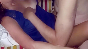CUCKOLD's friend CREAMPIES wife