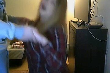 Cam girl Step sister gets caught by Step brother and gets a surprise