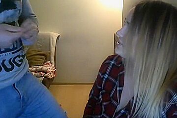 Cam girl Step sister gets caught by Step brother and gets a surprise